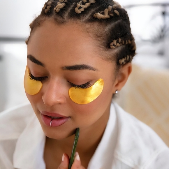 Thealto 24K Gold Under Eye Collagen Mask. NIB - Picture 4 of 11